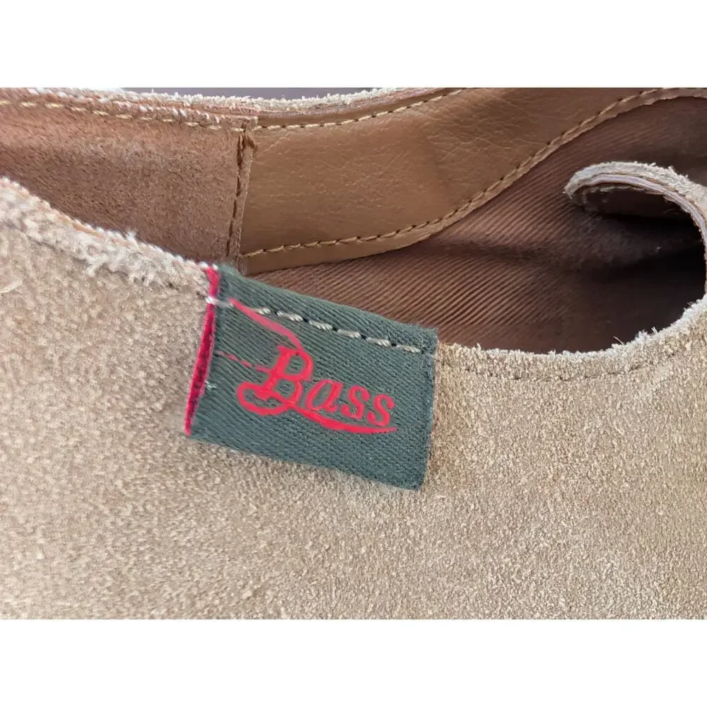 ​G.H. Bass & Co. Emmie Suede Oxfords Tan Academia Business Casual Women’s 7